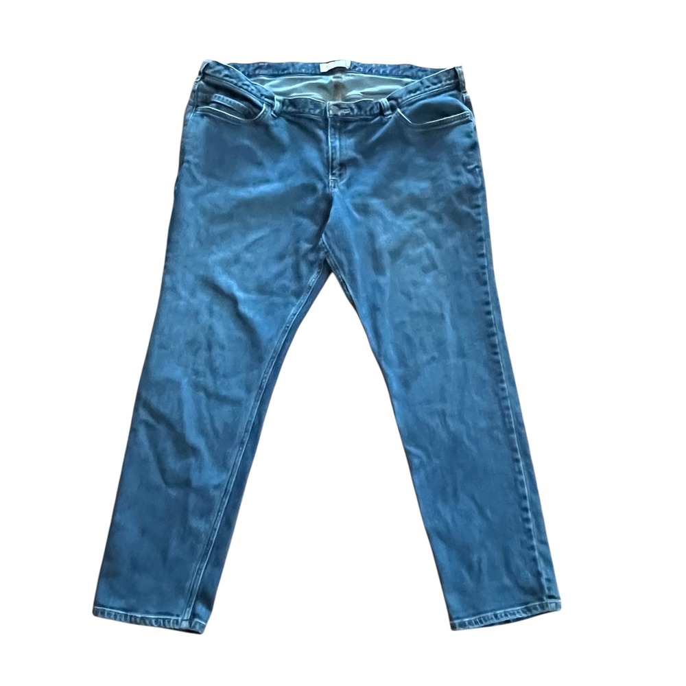 Carhartt Womens 18W Regular Original Fit Straight Leg Blue Denim Jeans